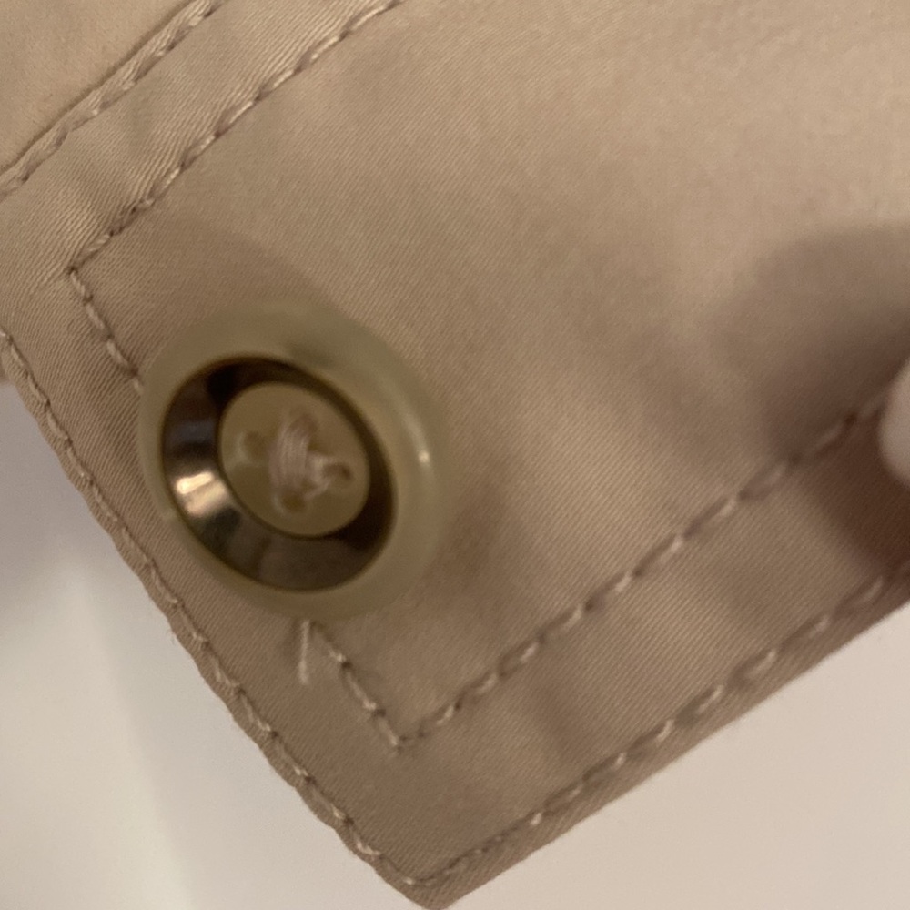 Ellen Tracy khaki jacket, Great Condition, Sz 6 measurements in photos below - Picture 4 of 8